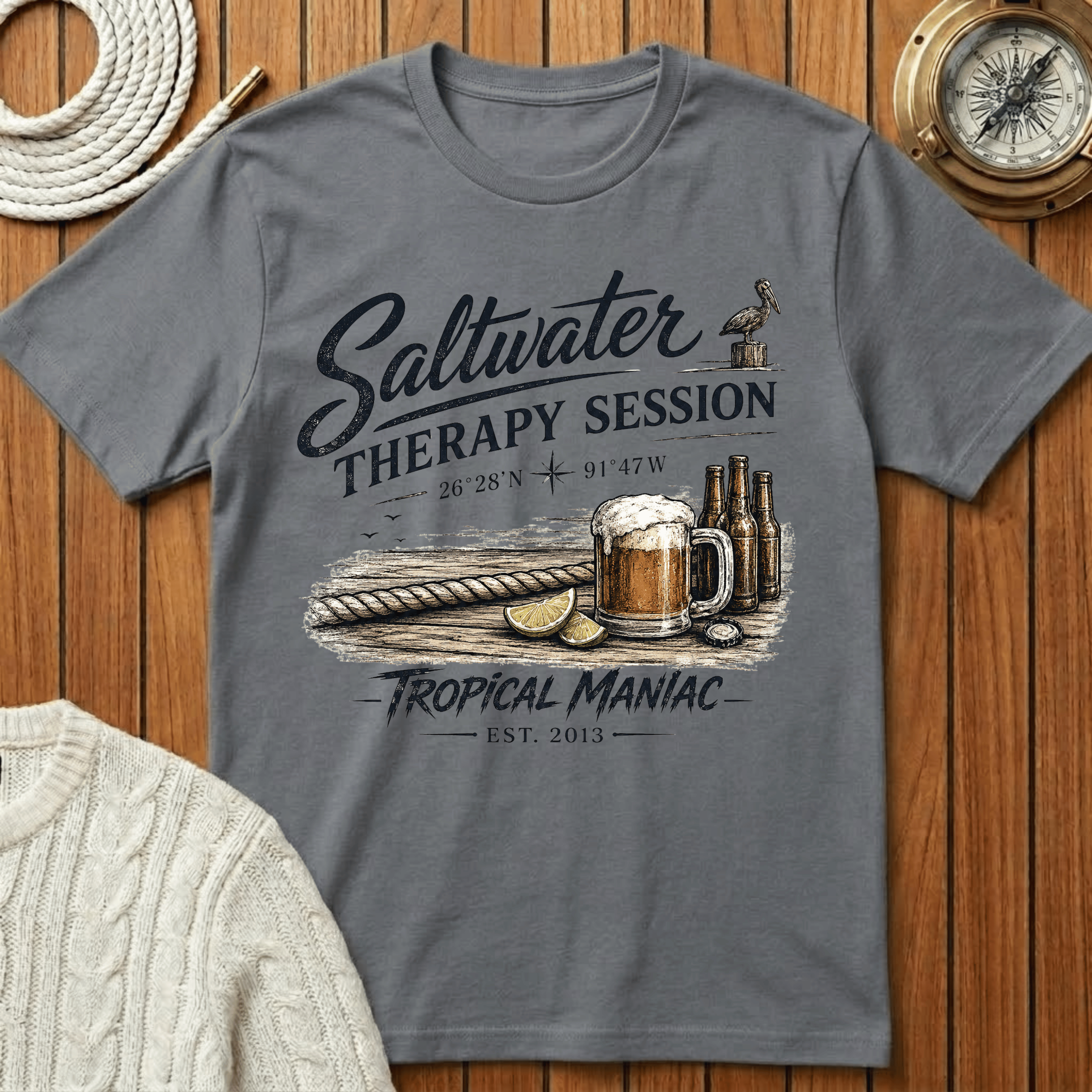 Saltwater Therapy Session T-Shirt