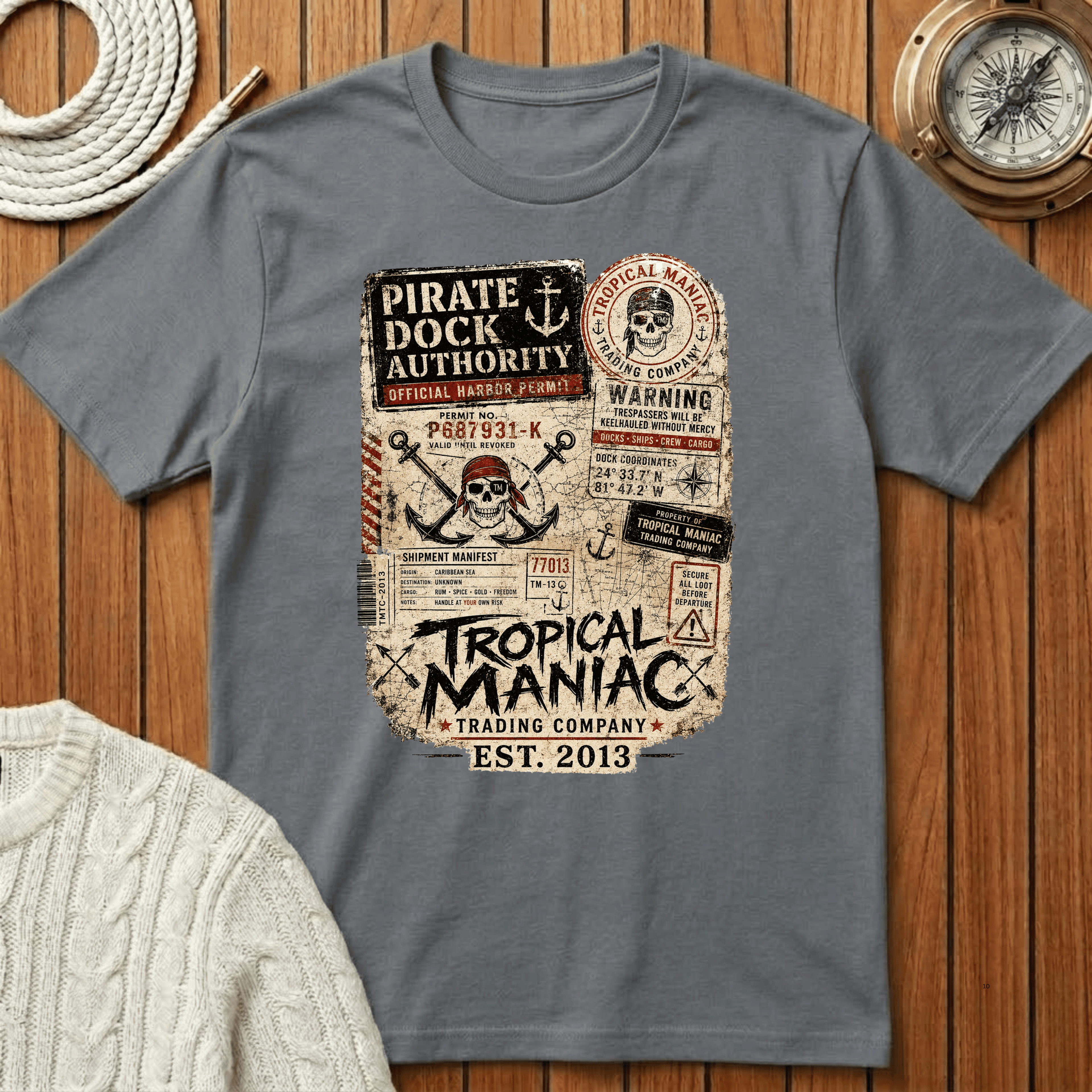Pirate Dock Authority T-Shirt