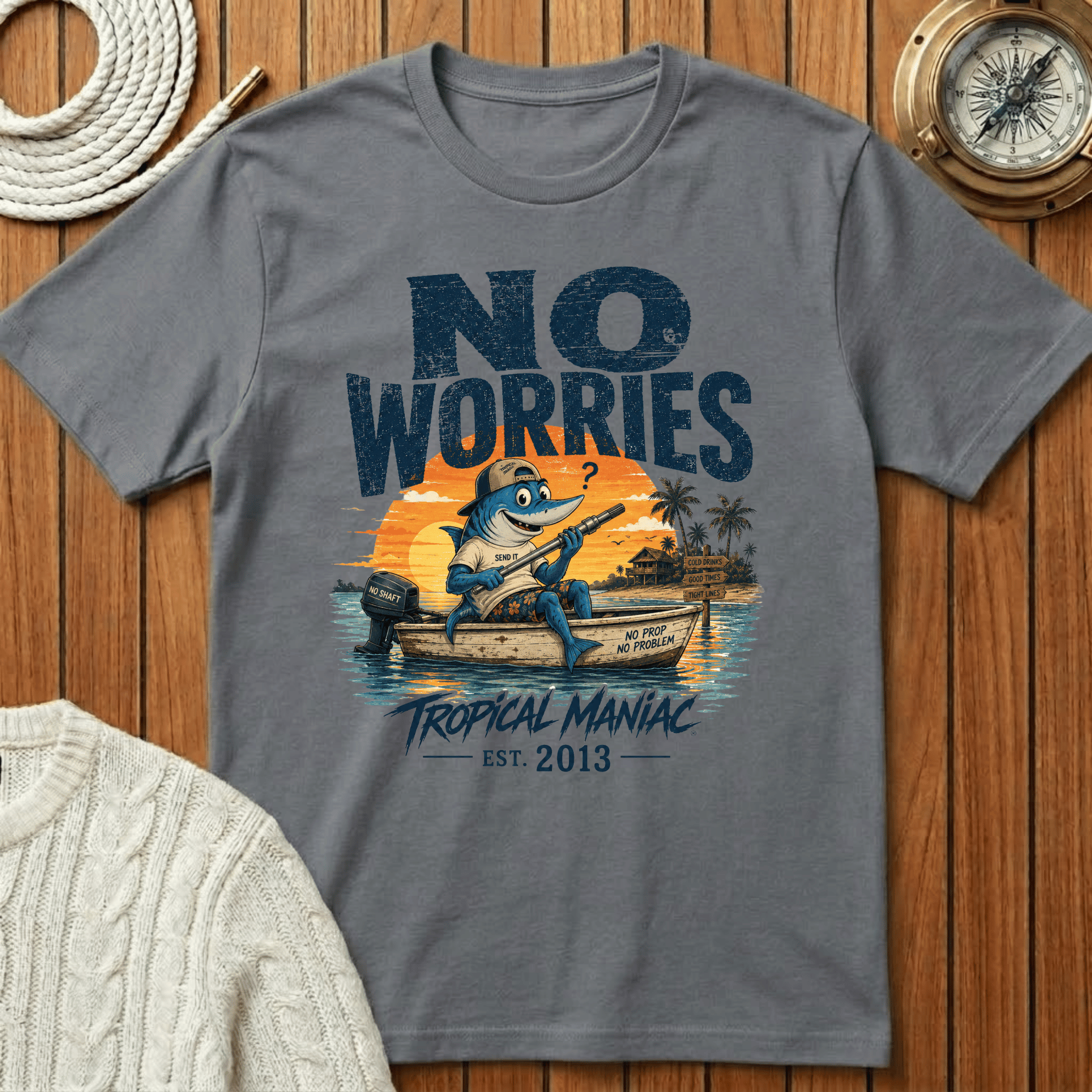 No Worries Tropical T-Shirt