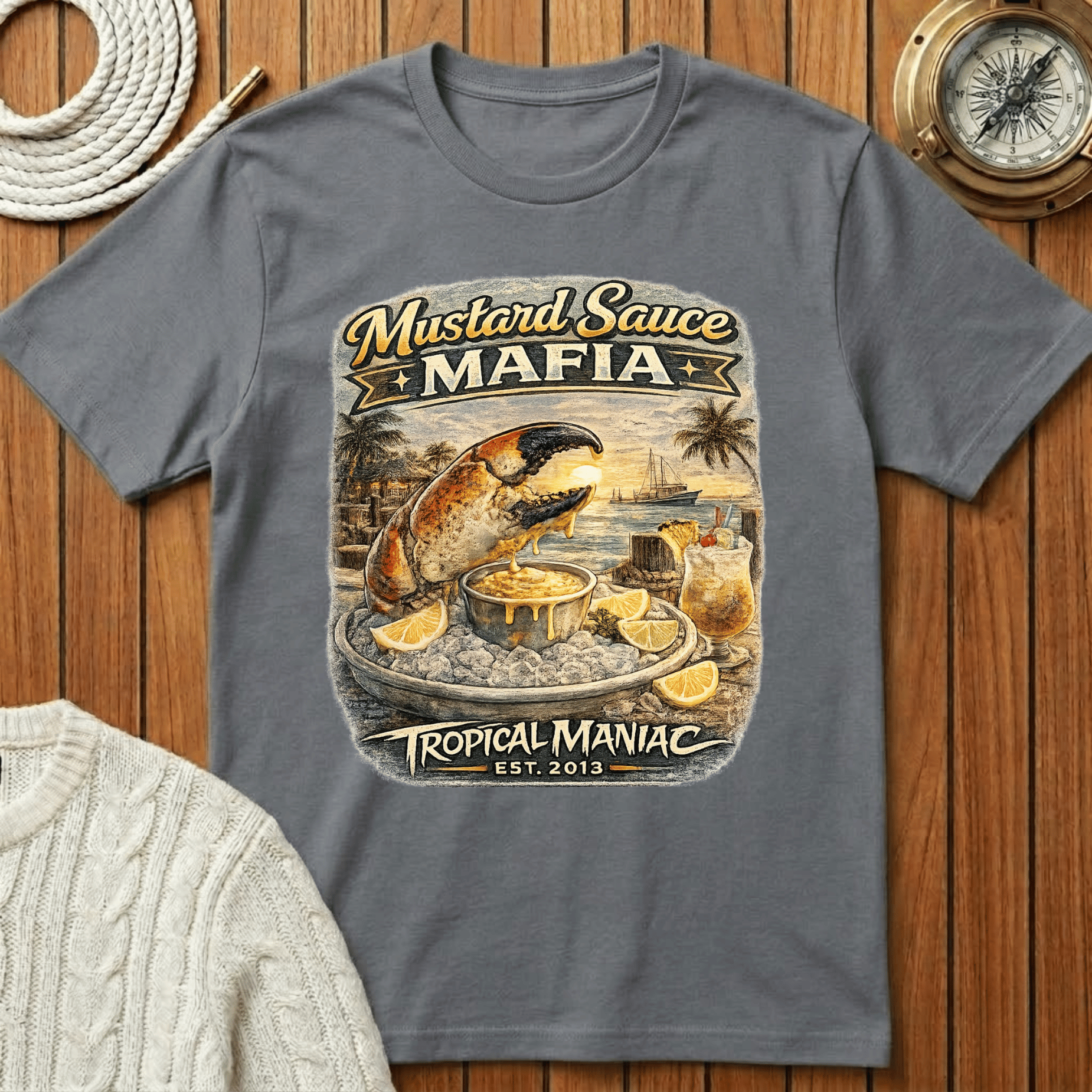 Mustard Sauce Mafia T-Shirt
