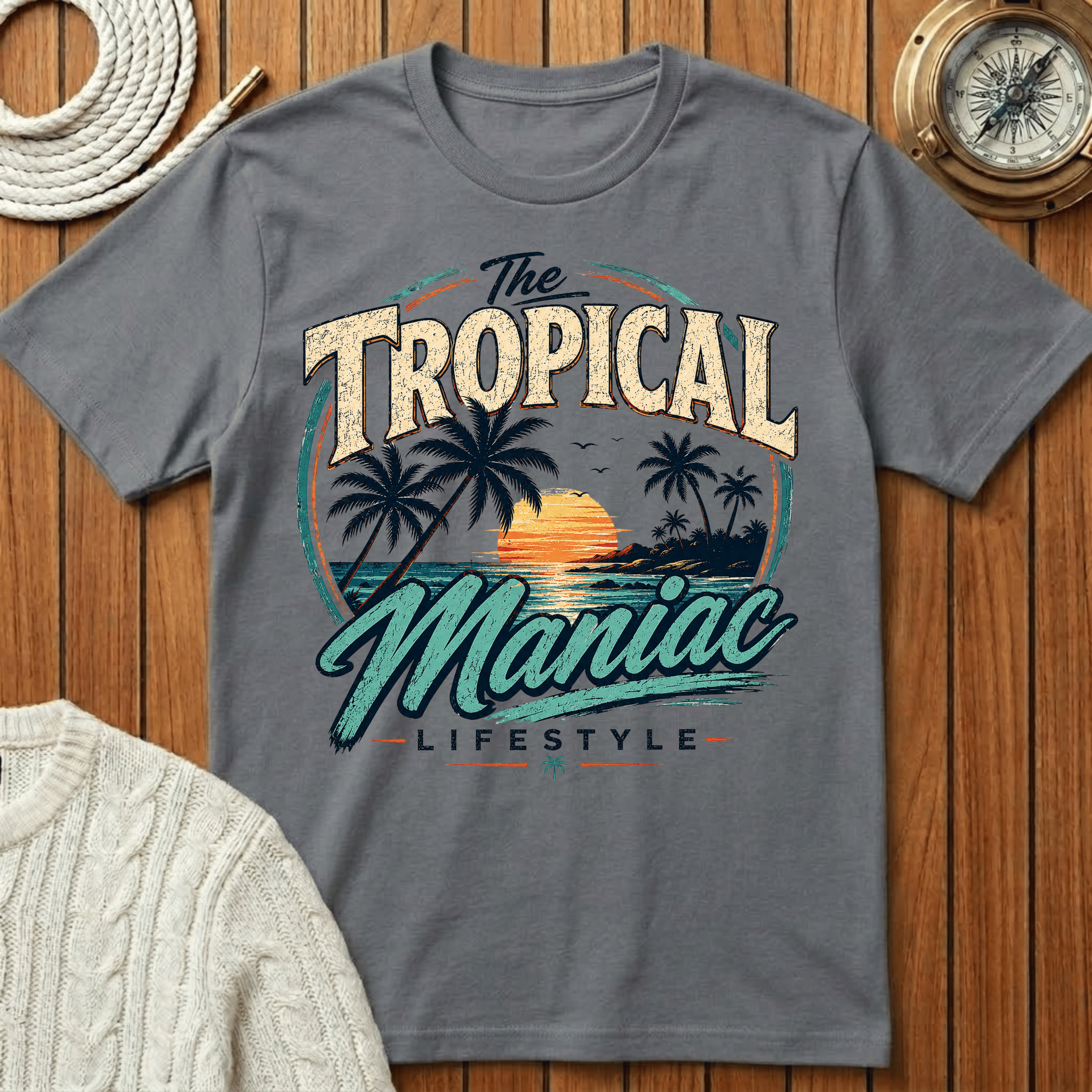 Tropical Maniac Lifestyle T-Shirt
