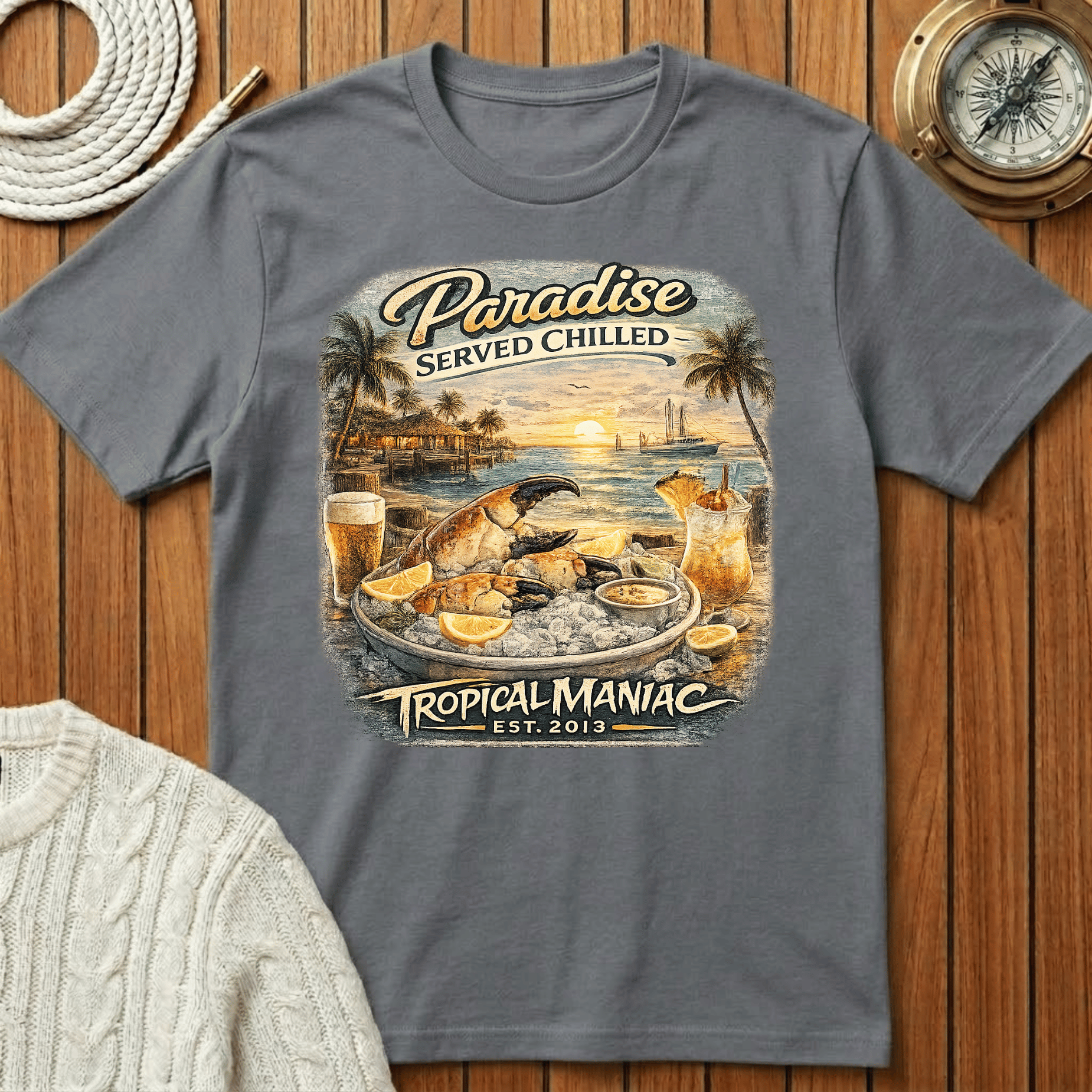 Paradise Served Chilled T-Shirt