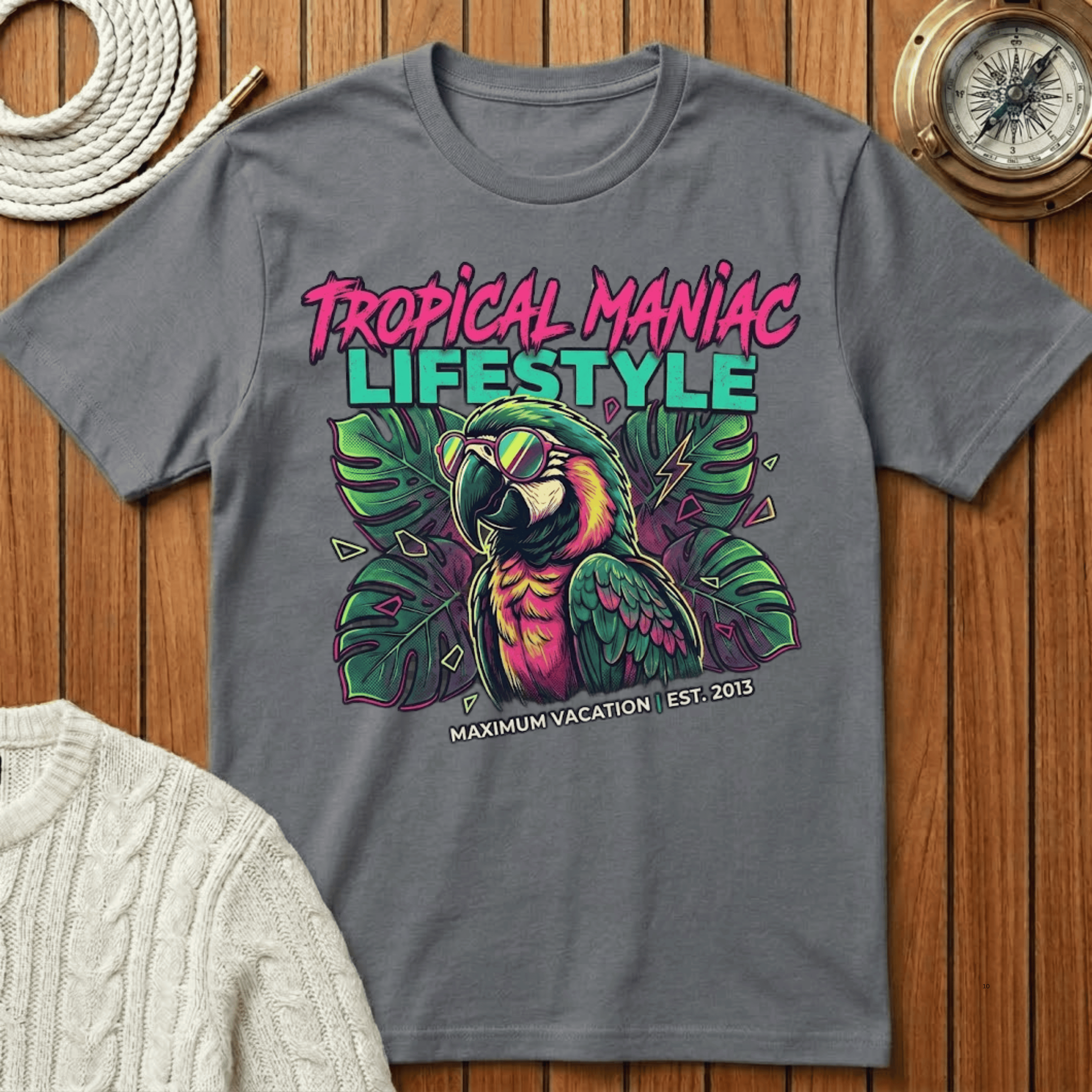Tropical Maniac Lifestyle T-Shirt