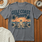 Gulf Coast Therapy T-Shirt — Sunset Palm Beach Tee