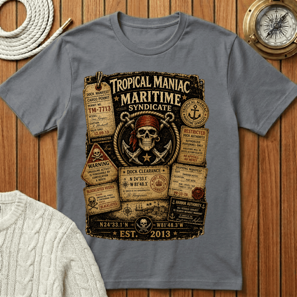 Tropical Maniac Maritime Syndicate T-Shirt