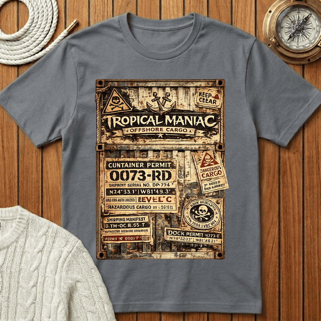 Tropical Maniac Offshore Cargo T-Shirt