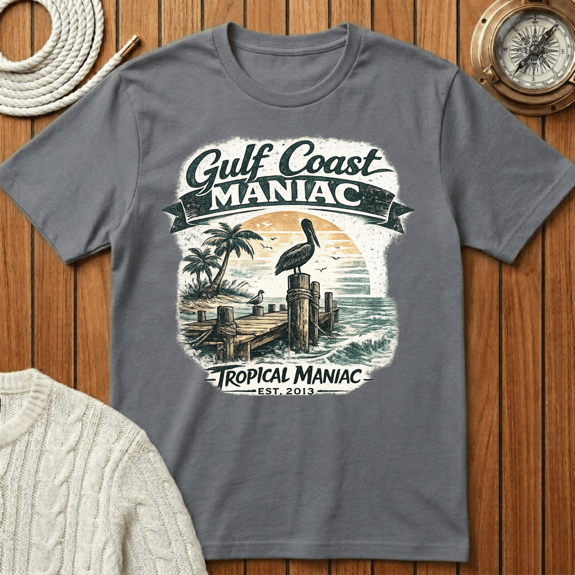 Gulf Coast Maniac T-Shirt
