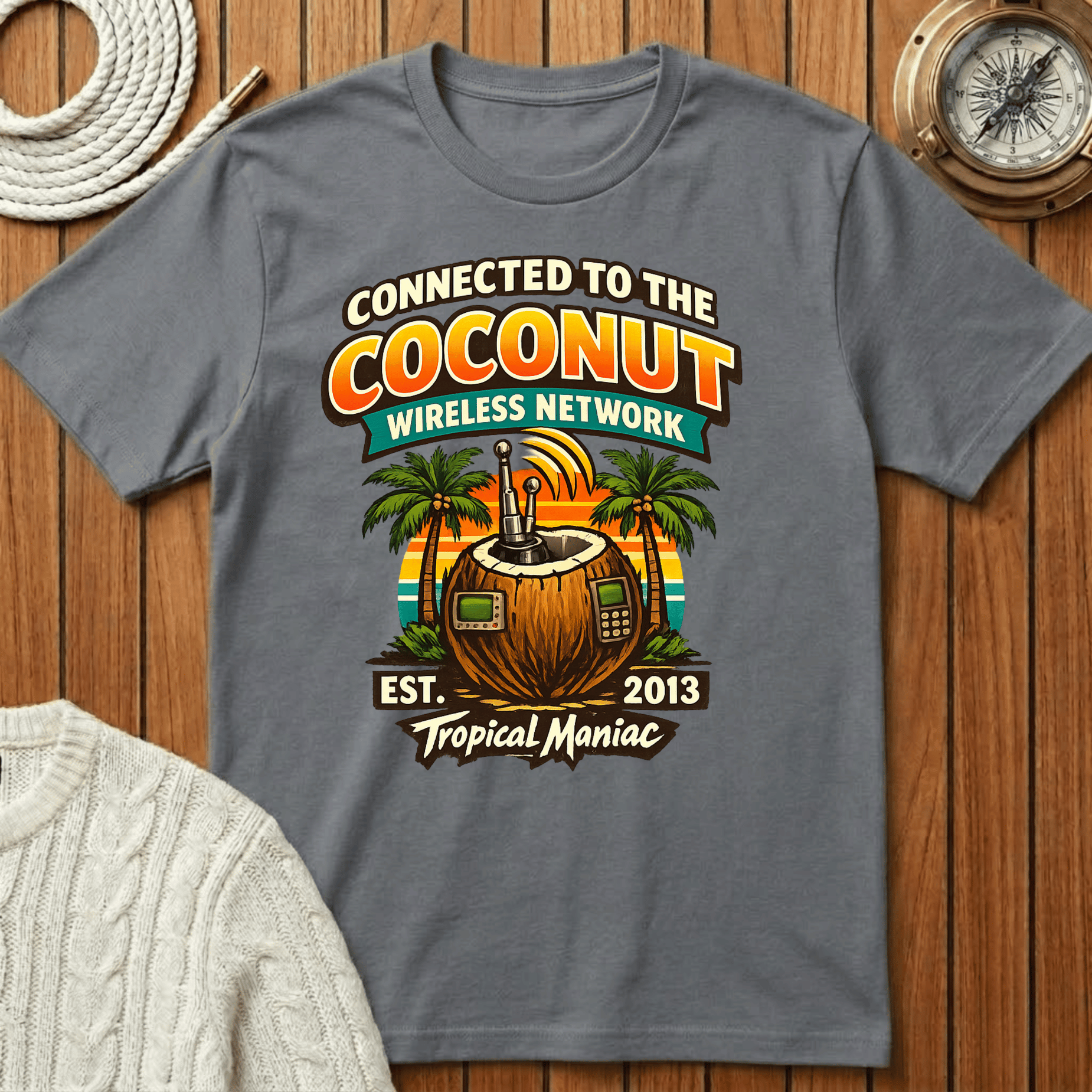 Connected To The Coconut T-Shirt