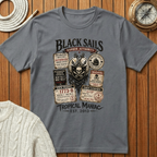 Black Sails Pirate Crest T-Shirt