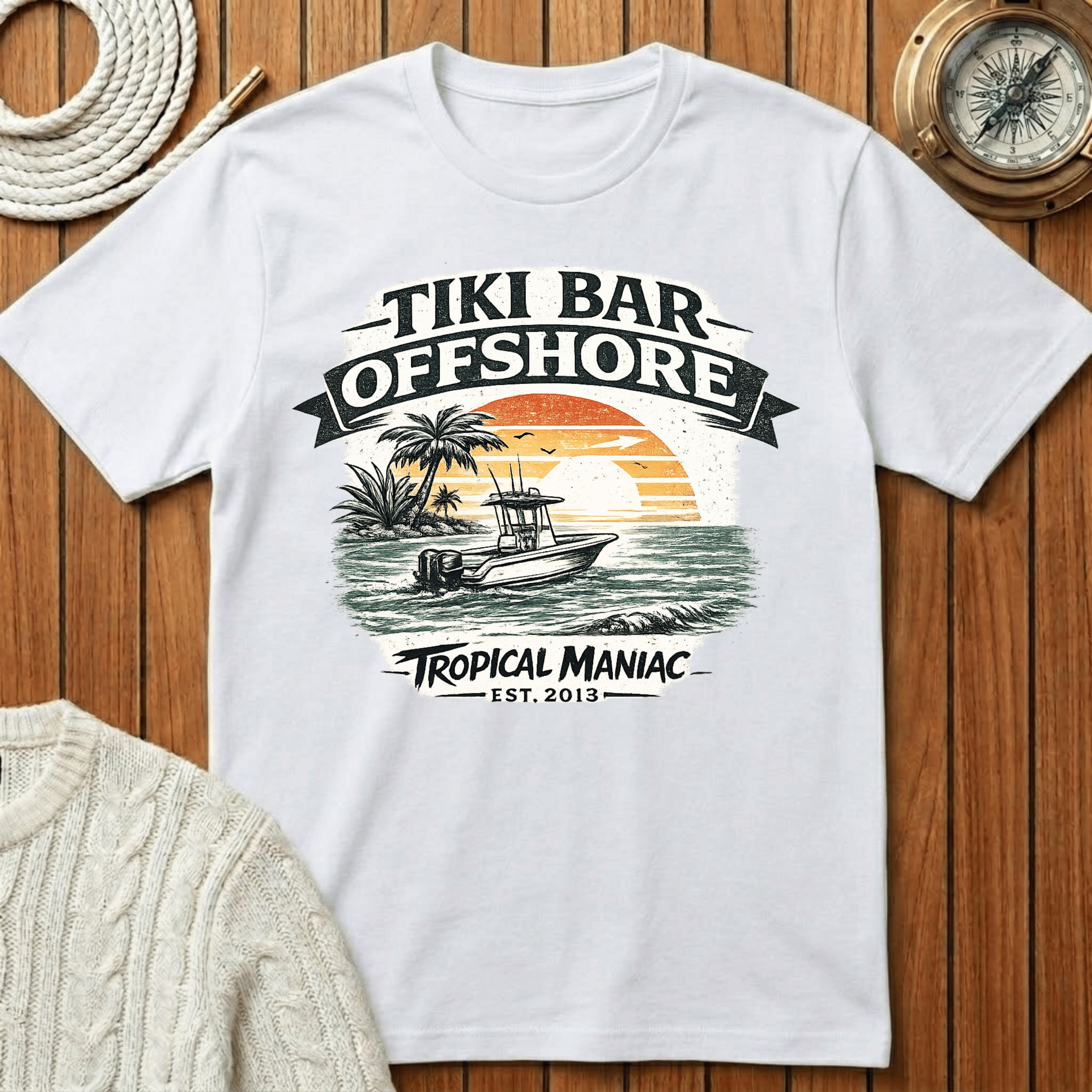 Tiki Bar Offshore T-Shirt