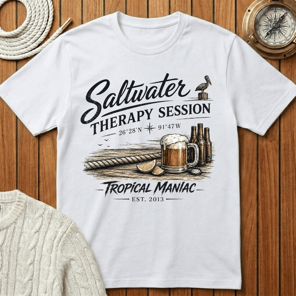 Saltwater Therapy Session T-Shirt
