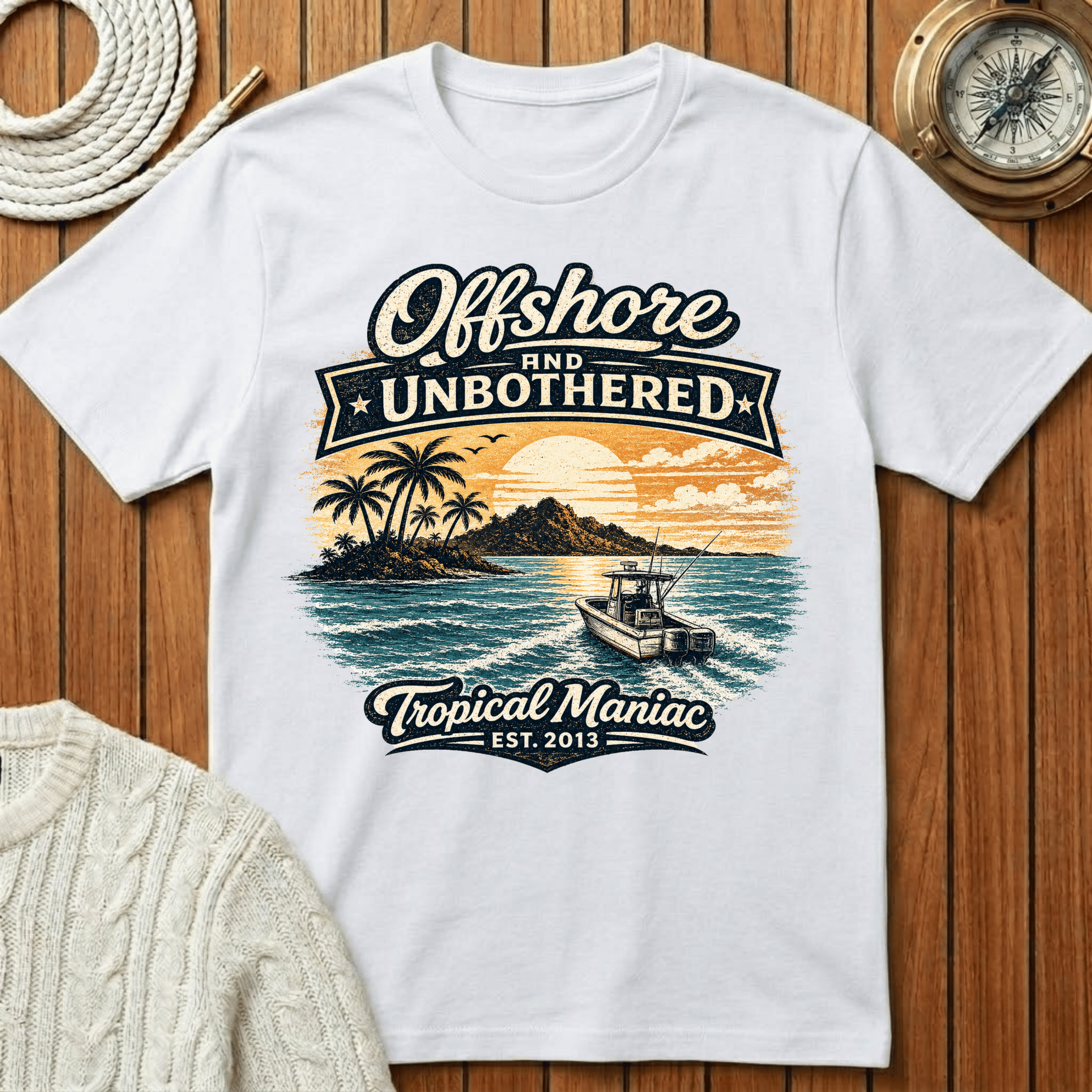 Offshore and Unbothered T-Shirt