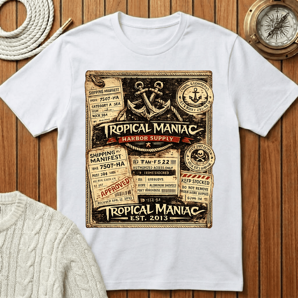 Tropical Maniac Harbor Supply T-Shirt