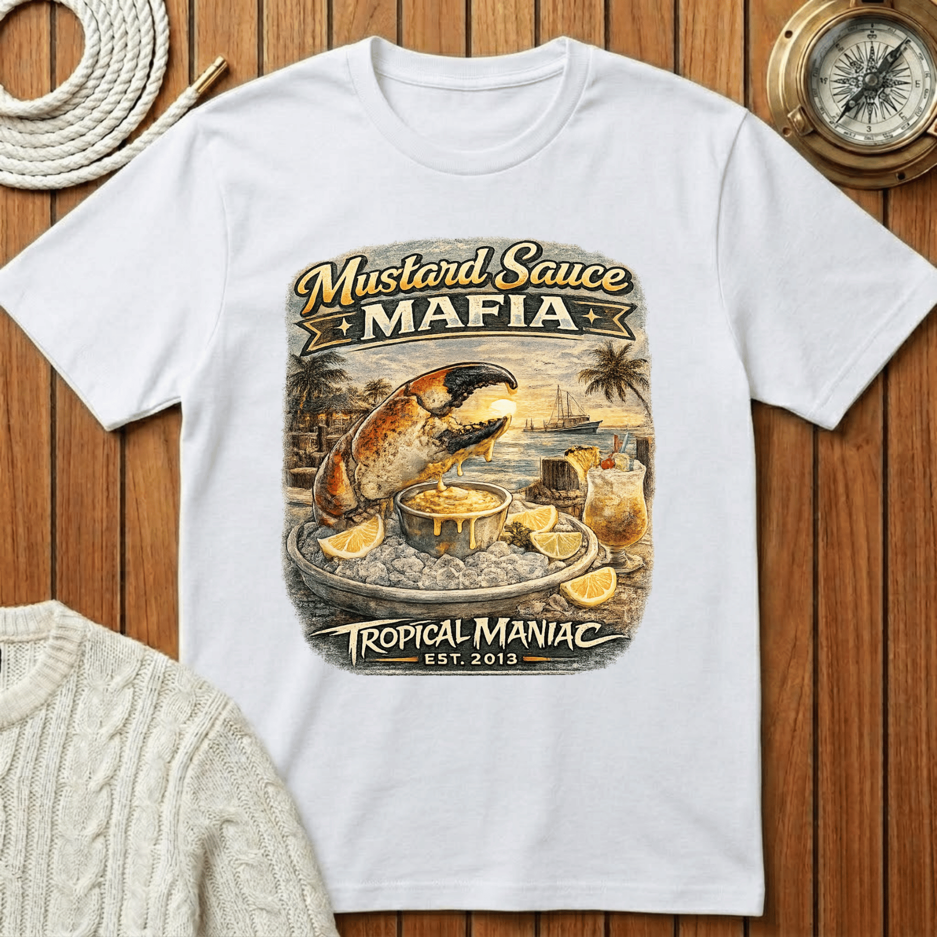 Mustard Sauce Mafia T-Shirt