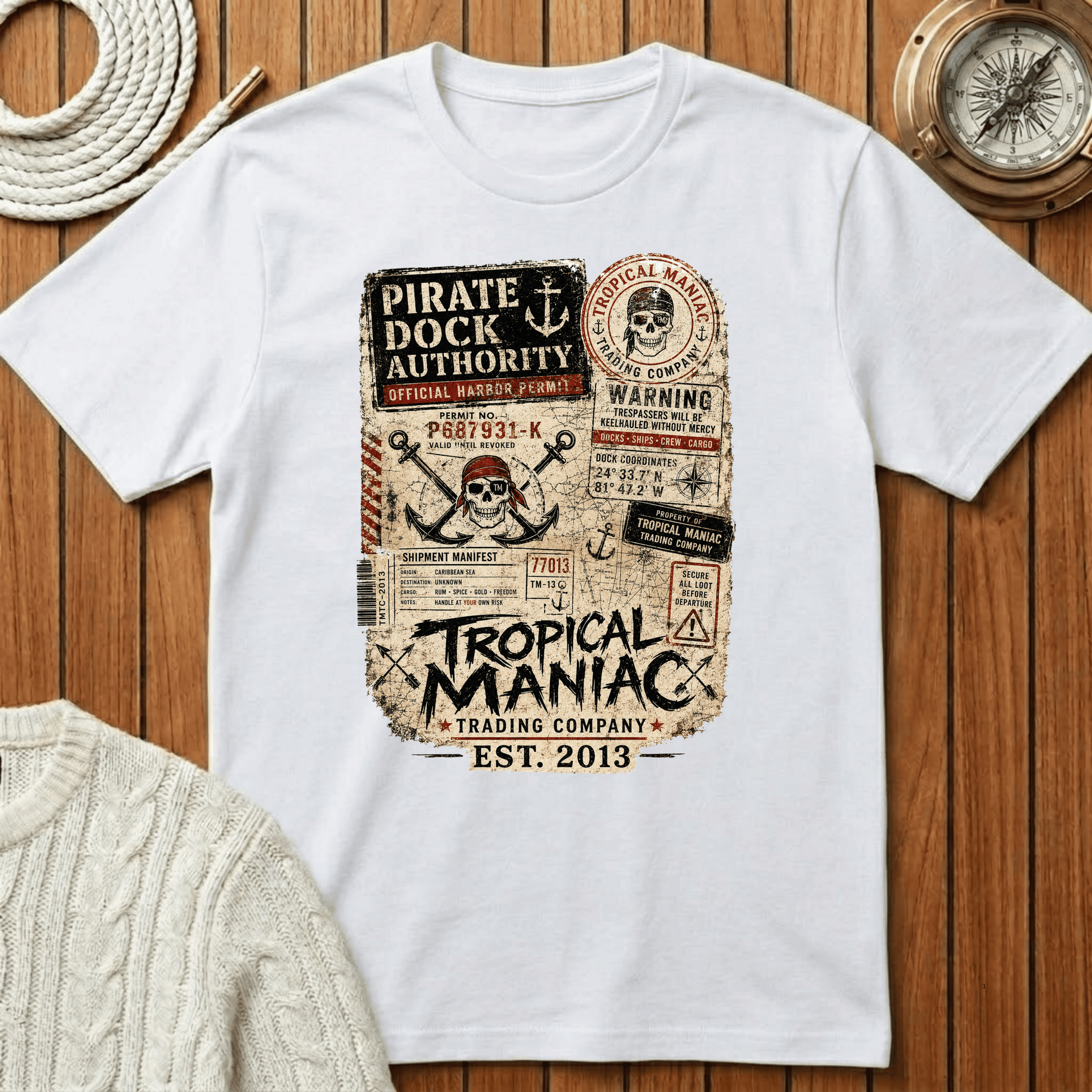 Pirate Dock Authority T-Shirt