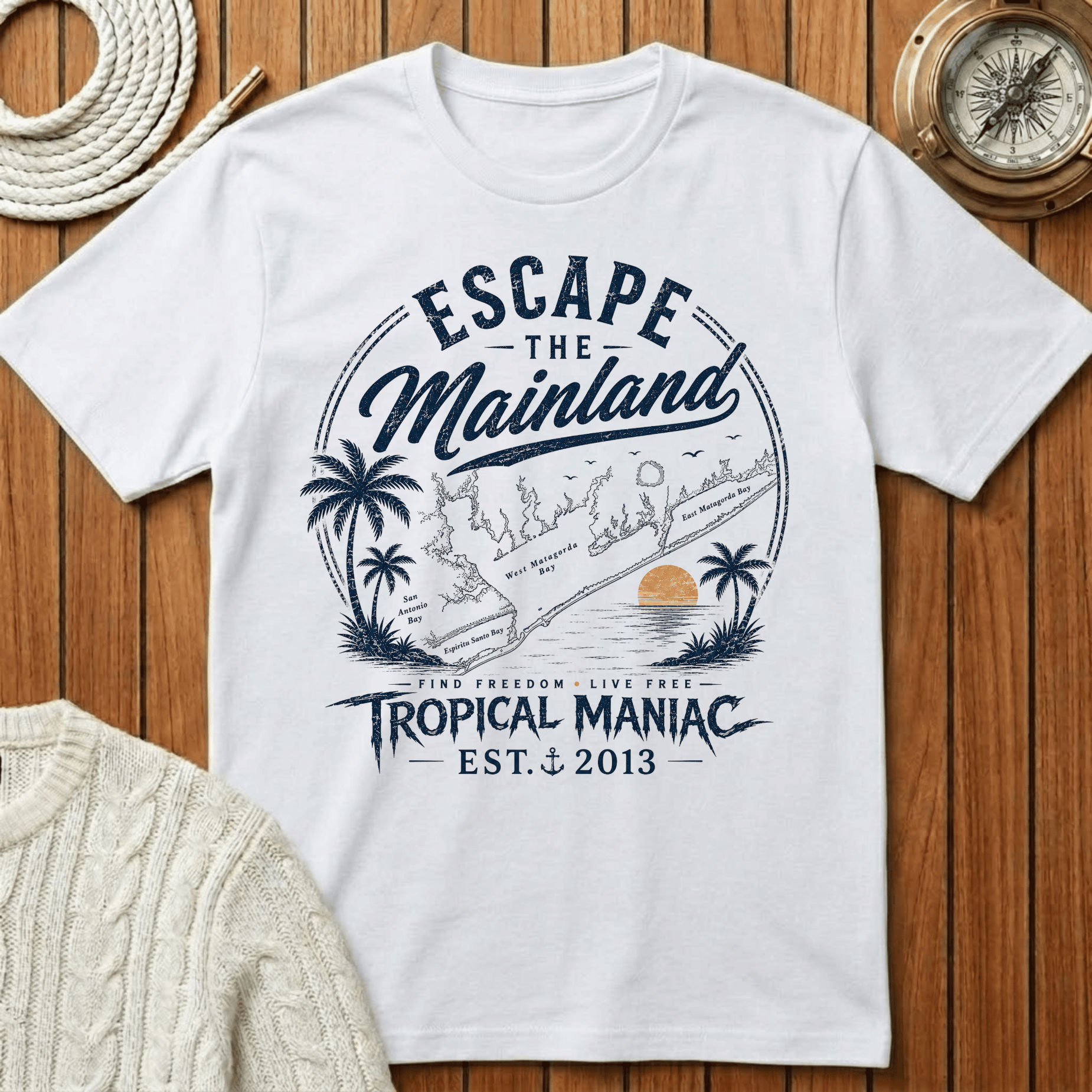 Escape the Mainland T‑Shirt