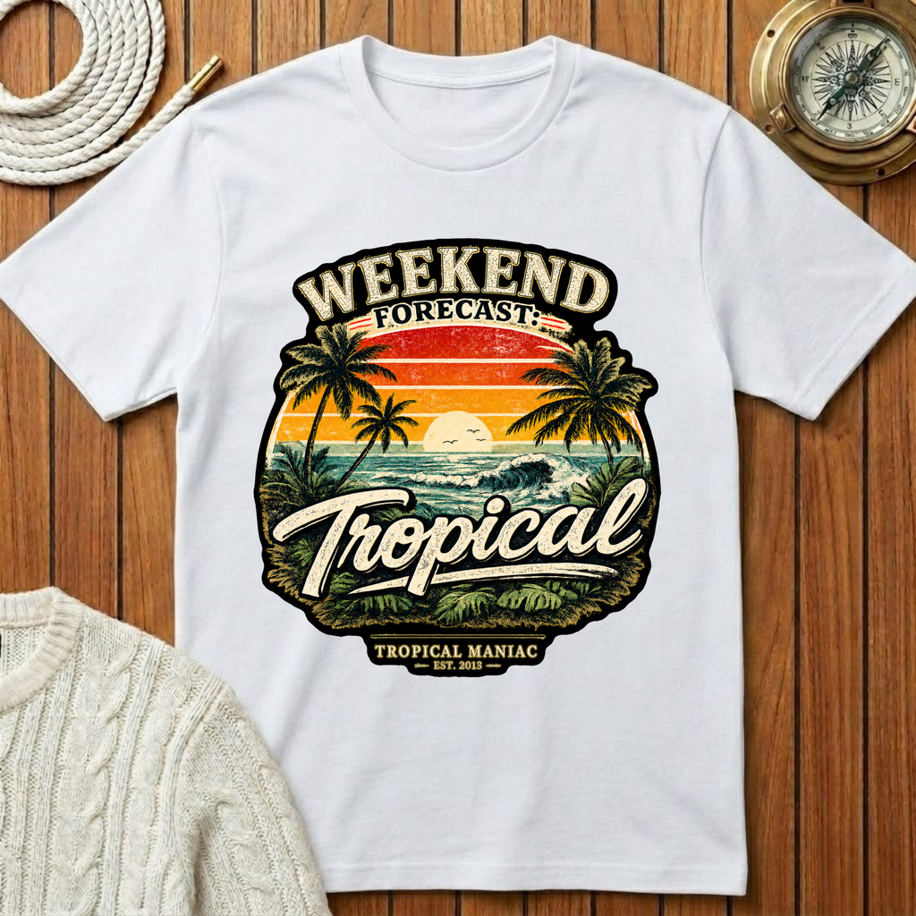 Weekend Forecast Tropical T-Shirt