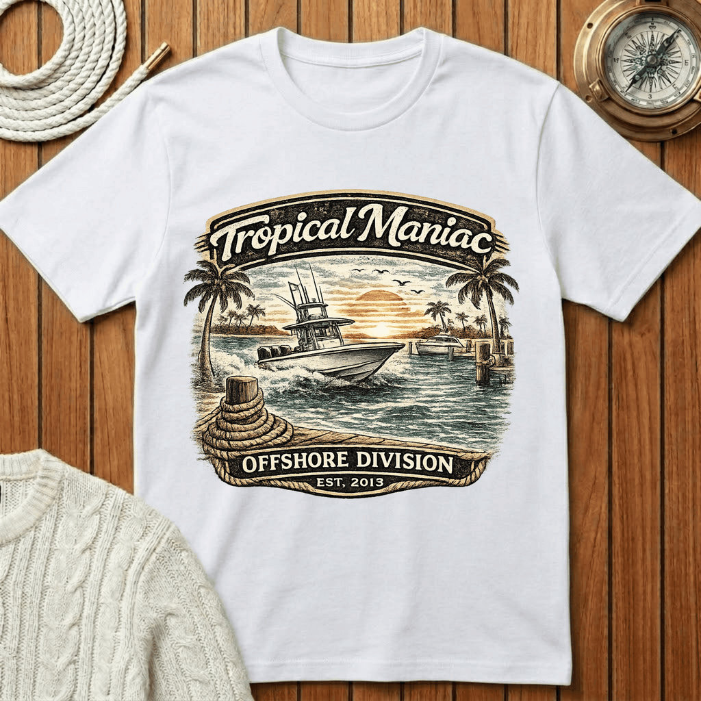 Tropical Maniac Offshore Division T-Shirt