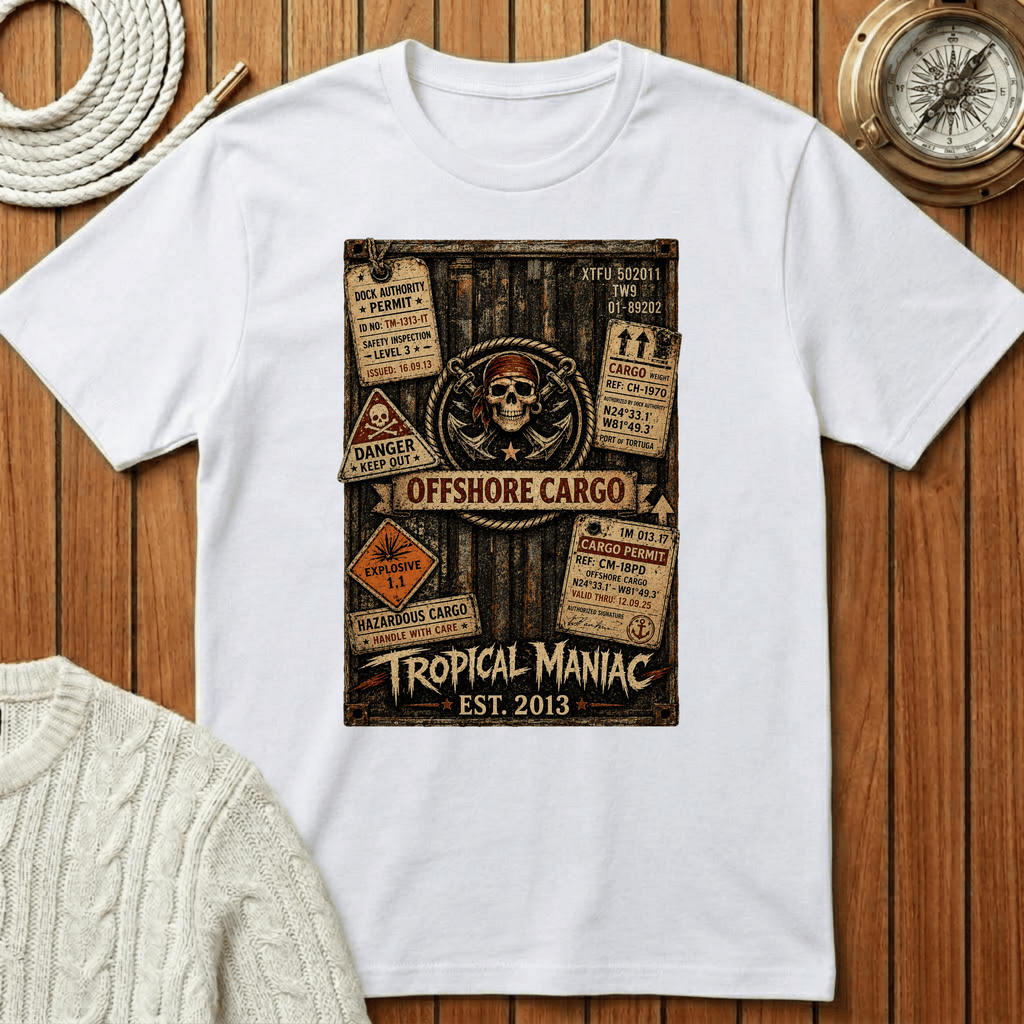 Offshore Cargo Skull T-Shirt