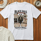 Black Sails Pirate Crest T-Shirt