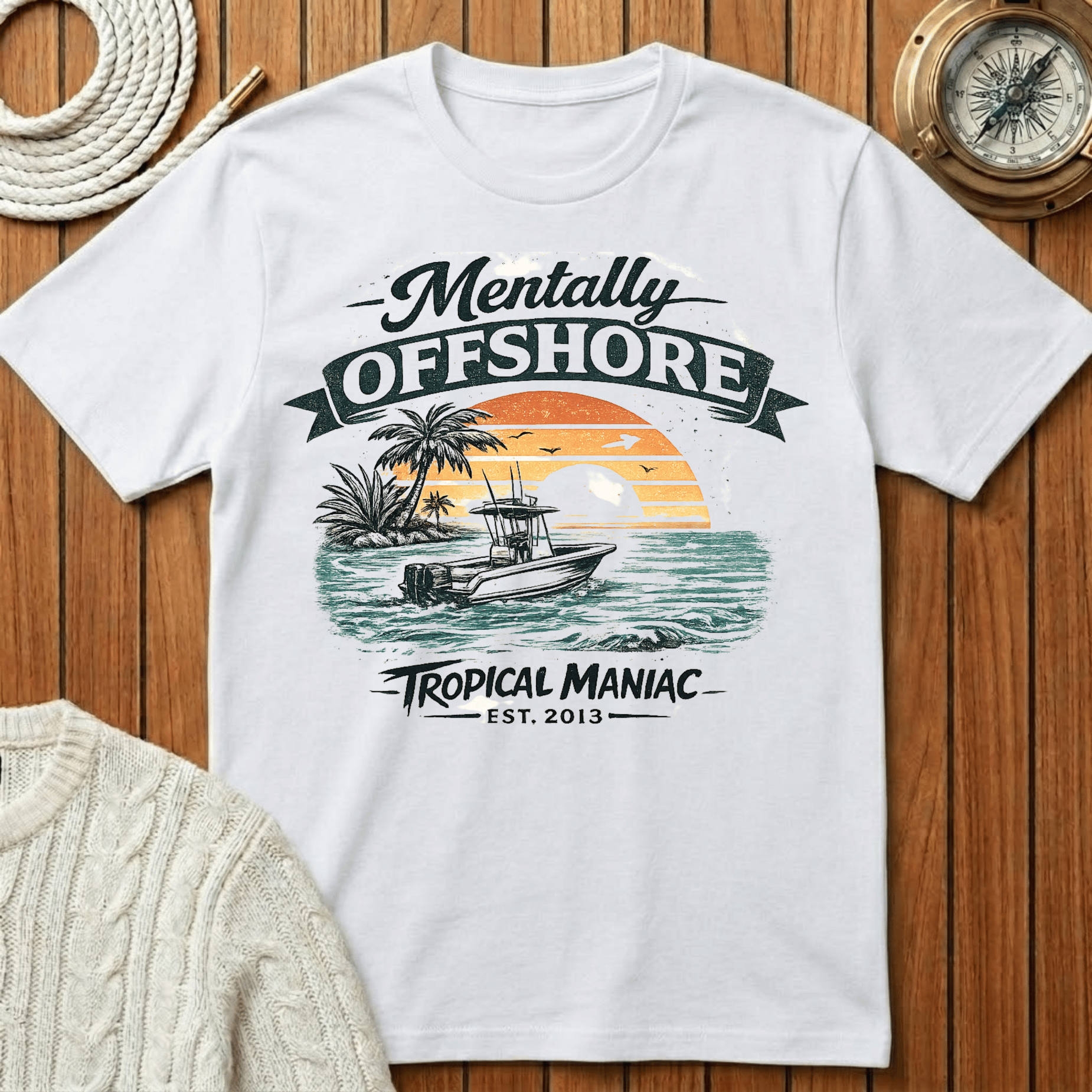 Mentally Offshore T‑Shirt