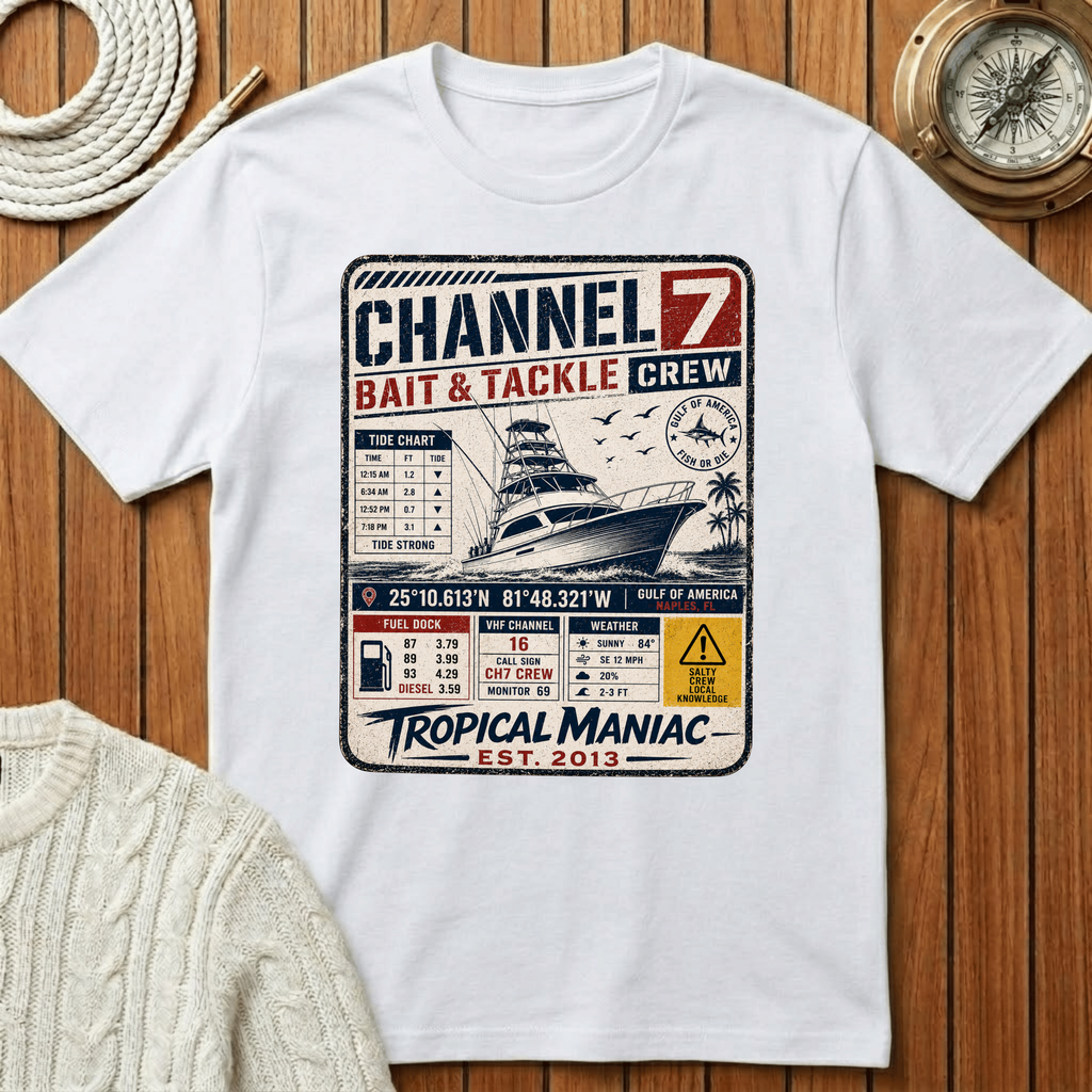 Channel 7 Bait & Tackle T-Shirt