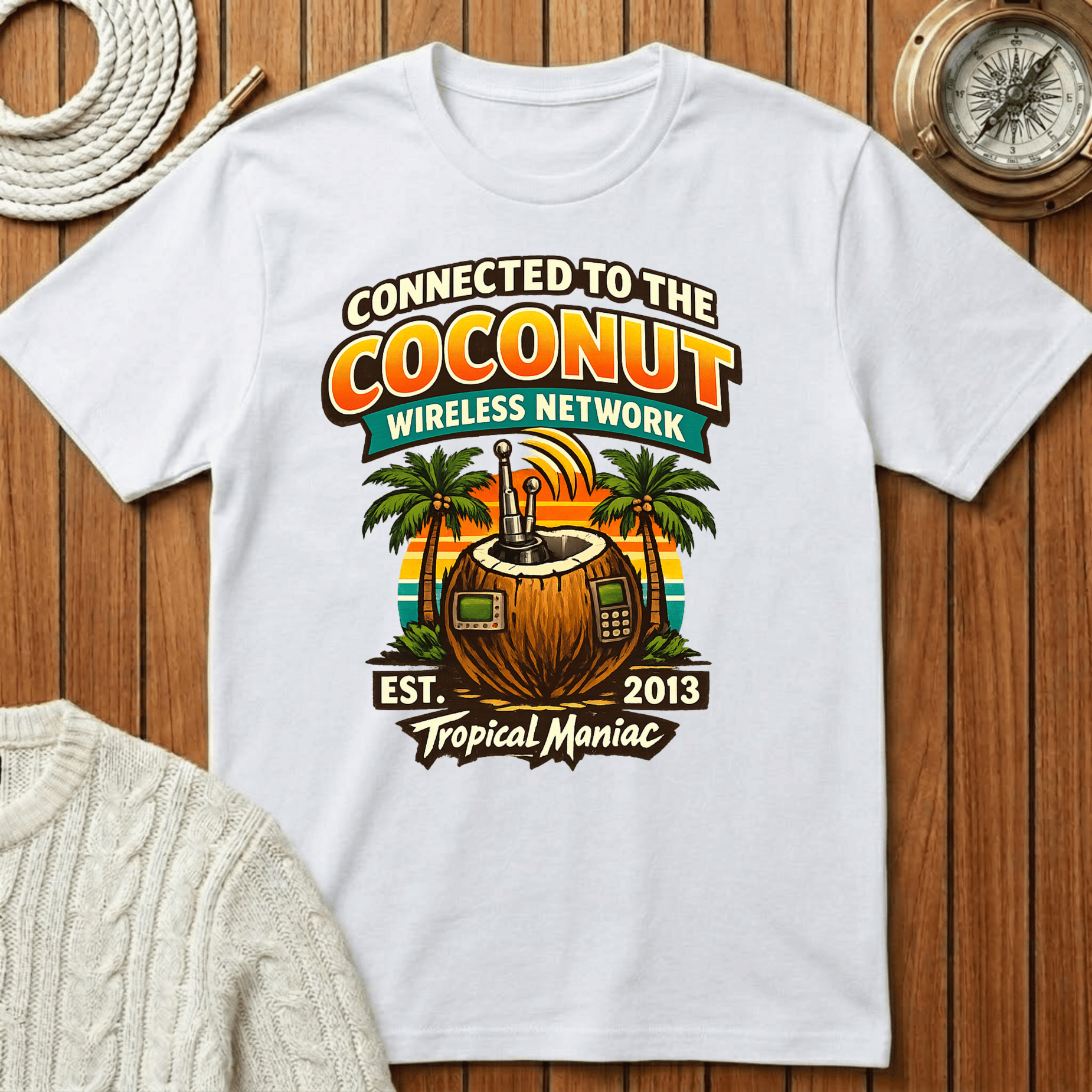 Connected To The Coconut T-Shirt