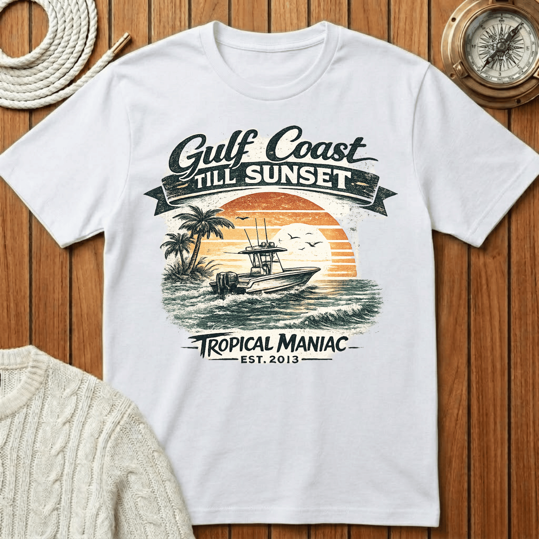 Gulf Coast Till Sunset T-Shirt