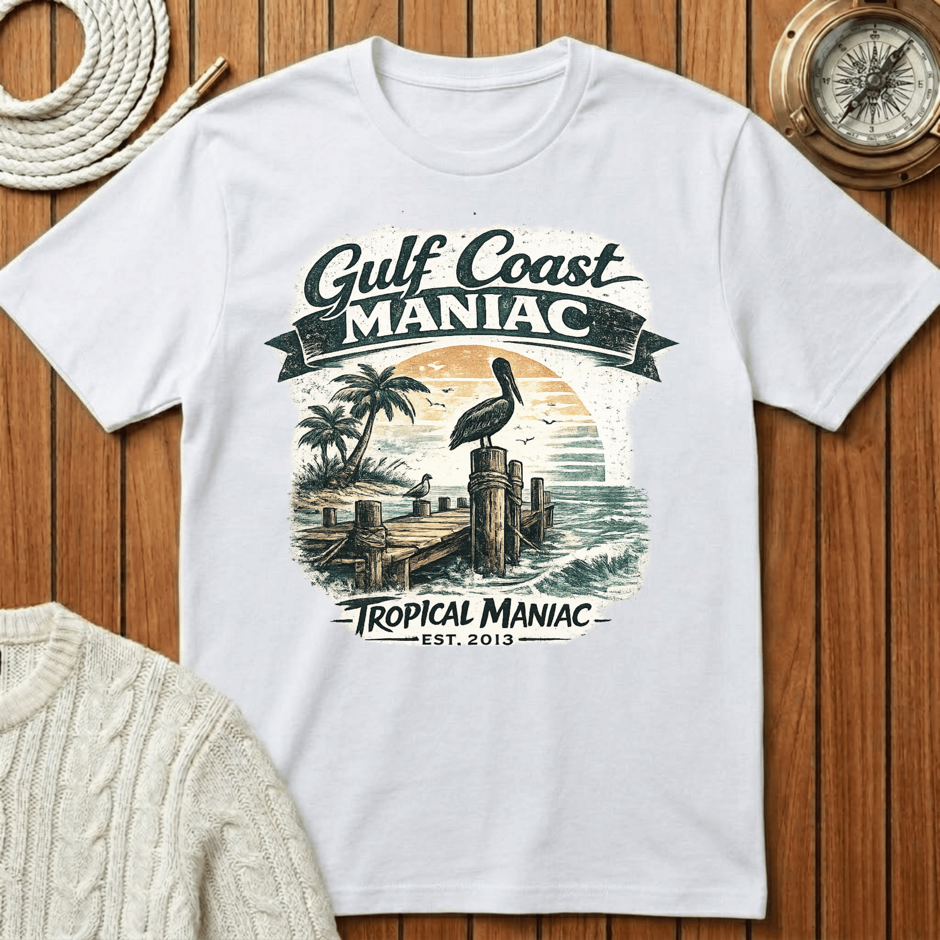 Gulf Coast Maniac T-Shirt