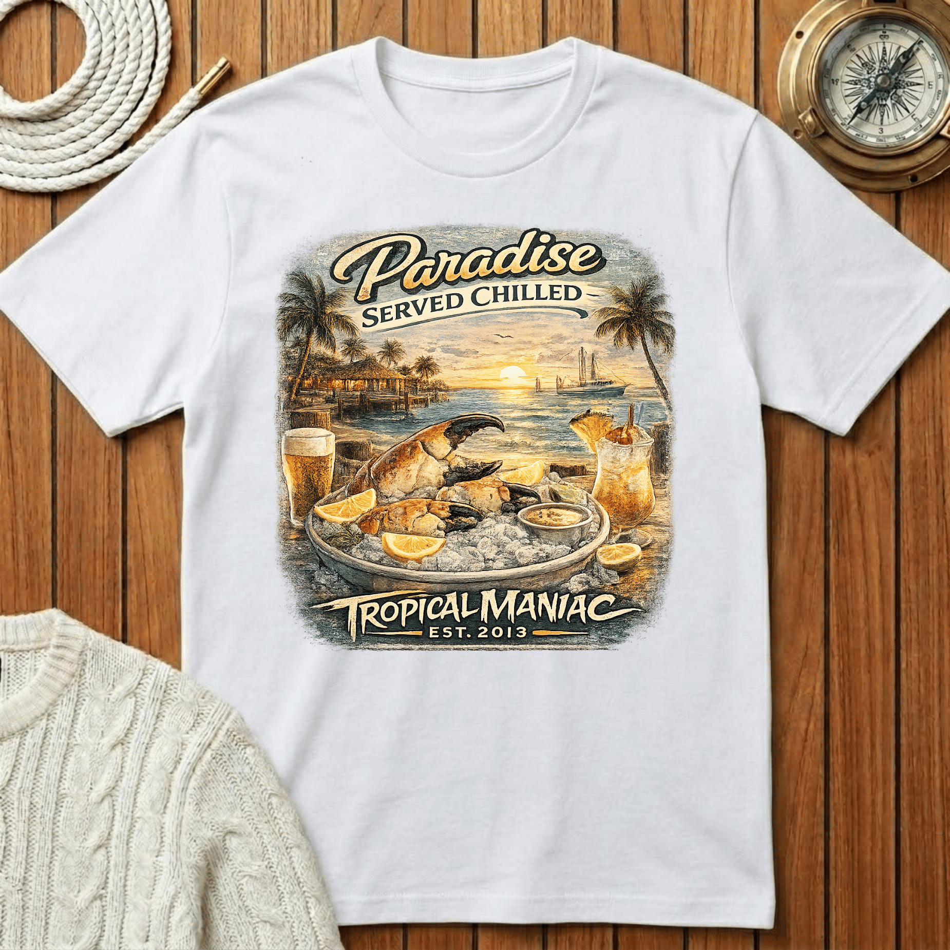 Paradise Served Chilled T-Shirt