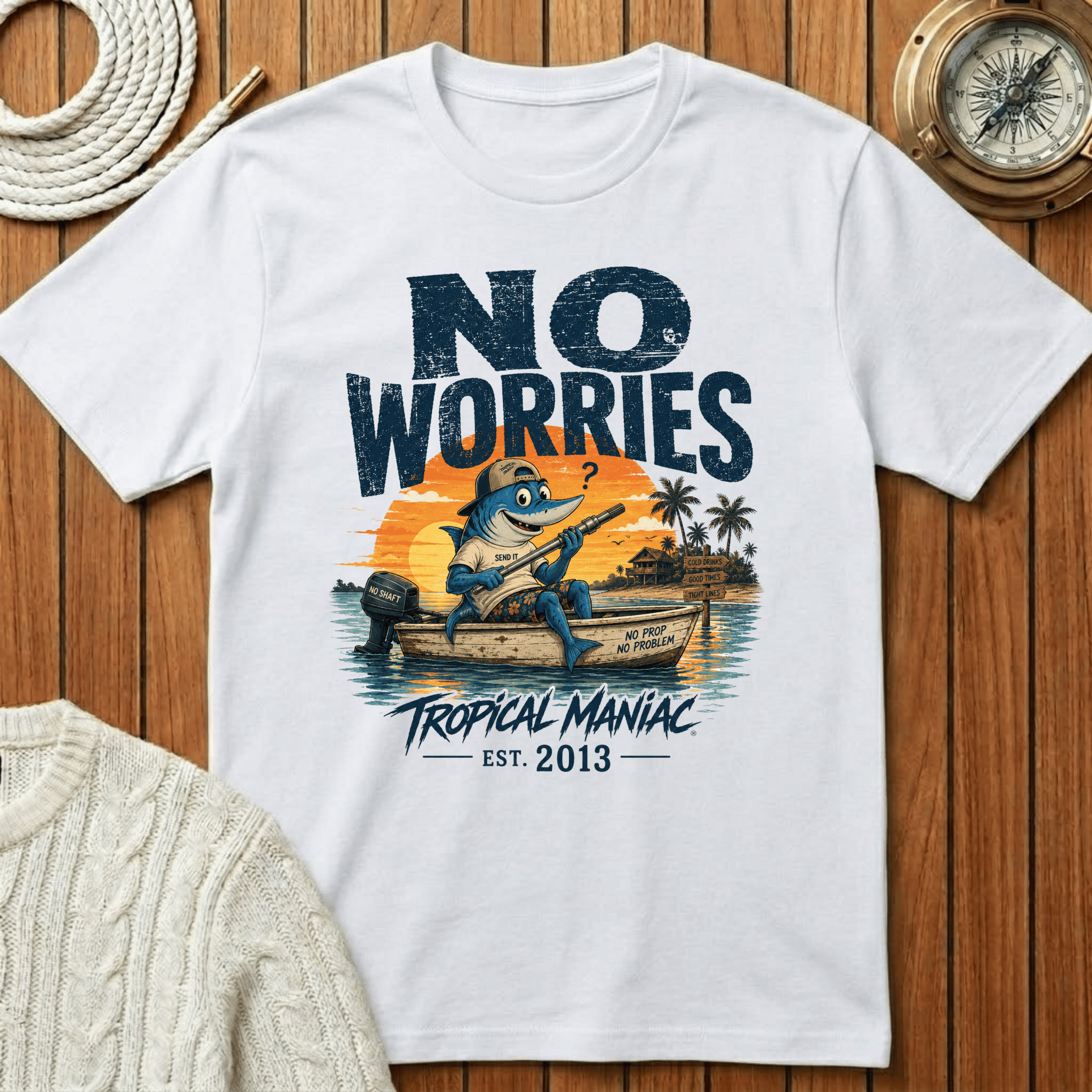 No Worries Tropical T-Shirt