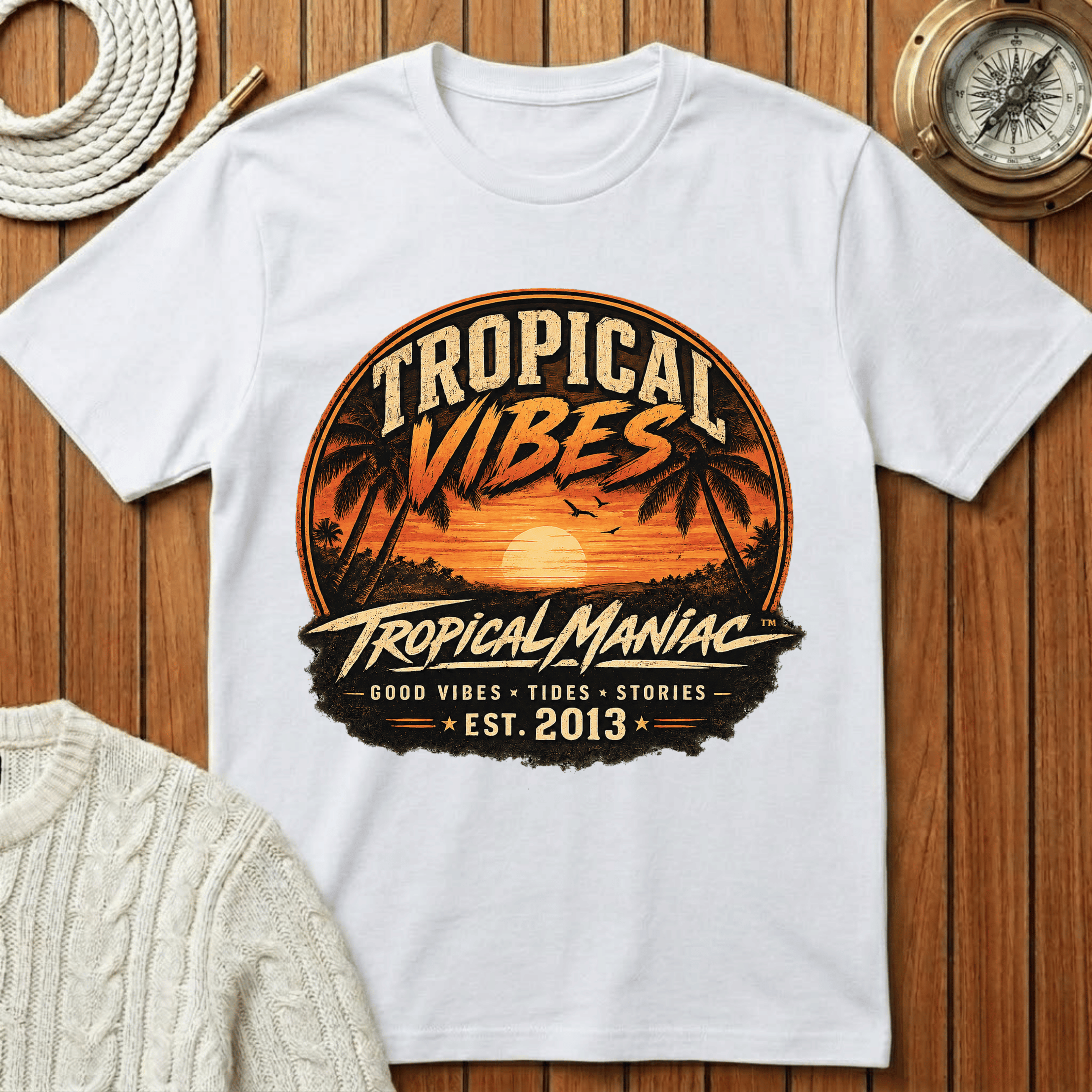 Tropical Vibes T‑Shirt