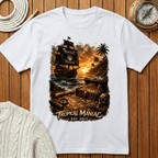 Tropical Maniac Pirate Ship T-Shirt