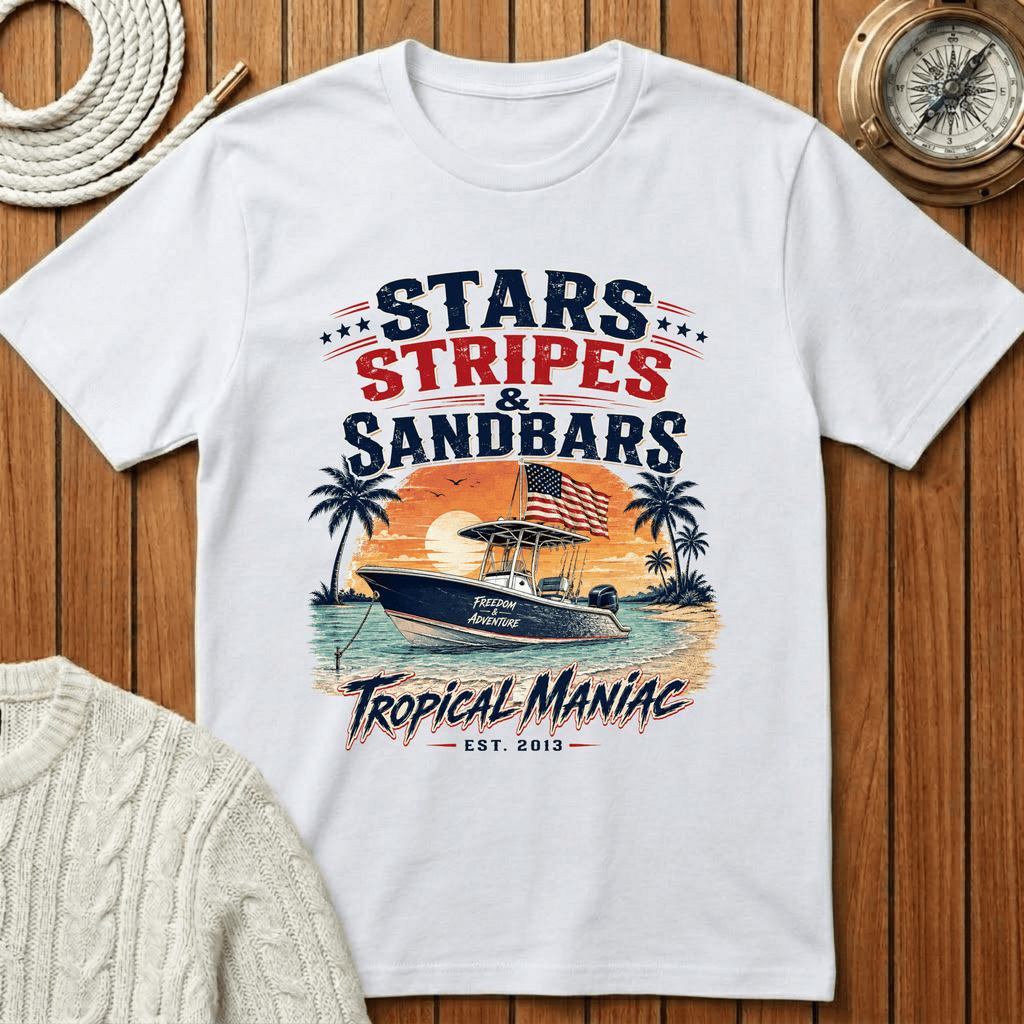 Stars, Stripes & Sandbars T-Shirt