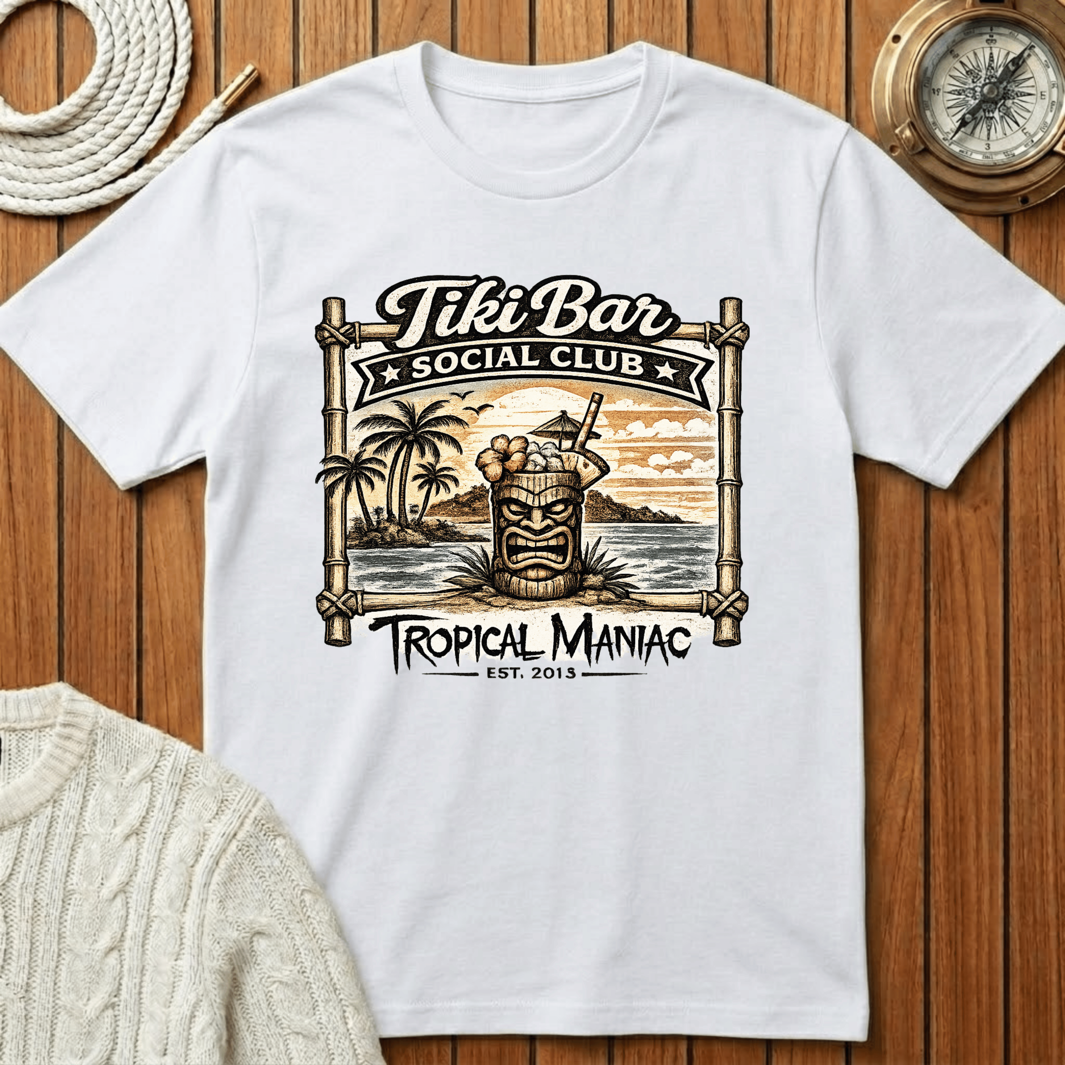 Tiki Bar Social Club T-Shirt