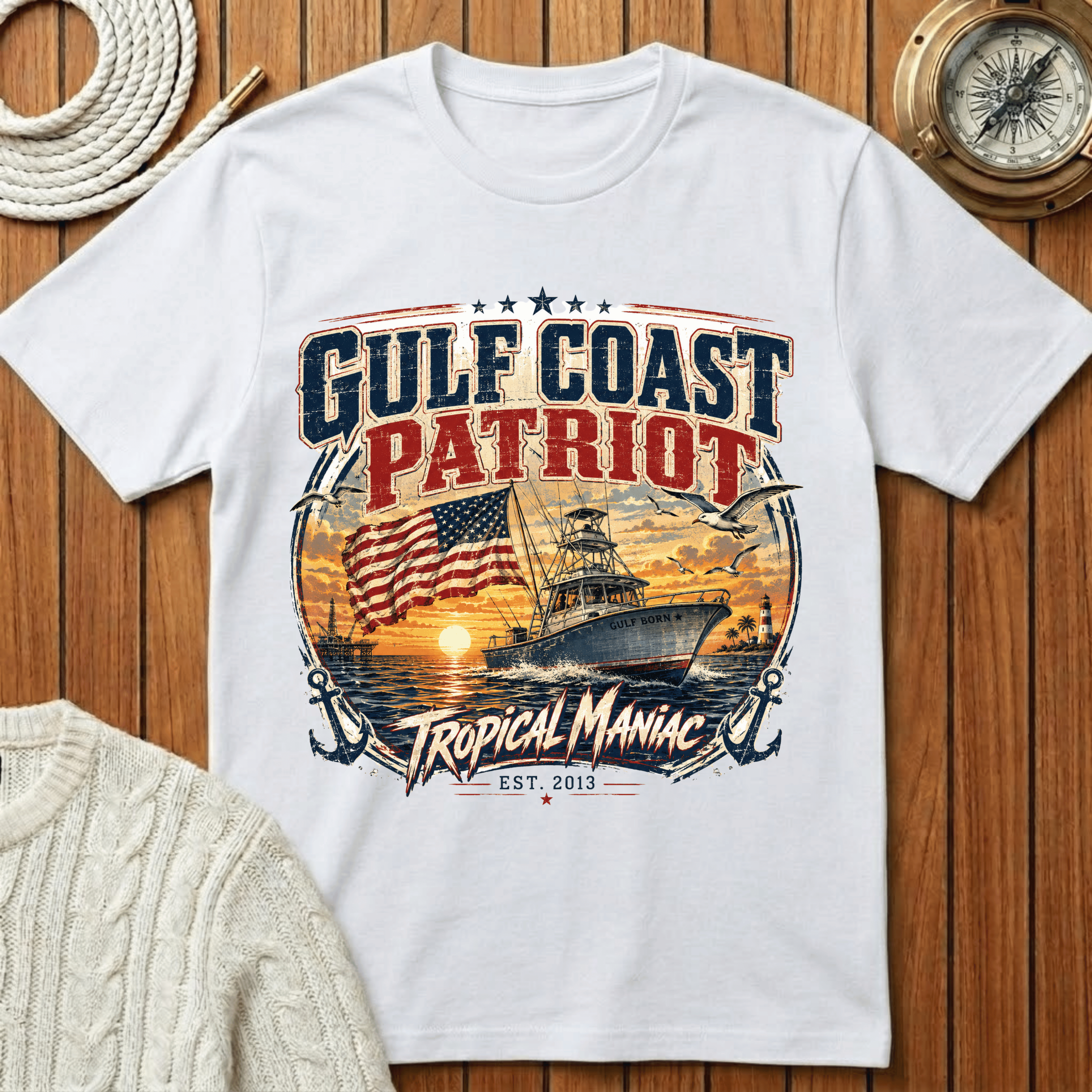Gulf Coast Patriot T-Shirt