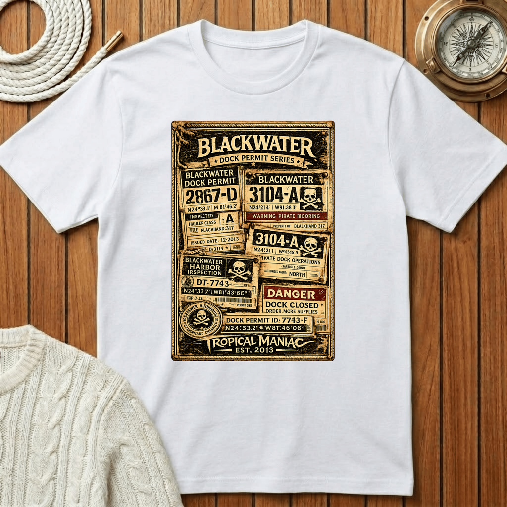 Blackwater Dock Permit T-Shirt