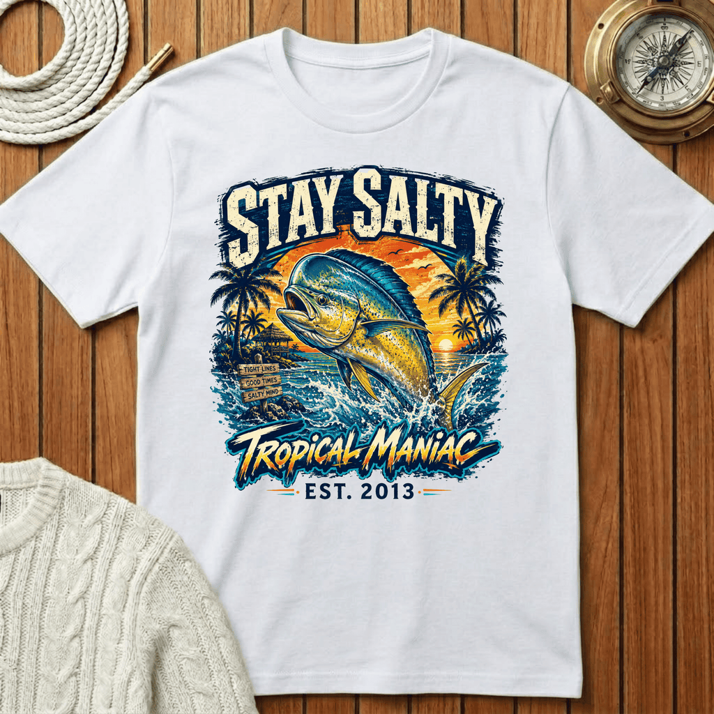Stay Salty Fishing T-Shirt
