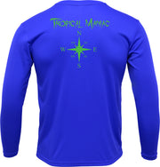 TM Youth Compass Rose Long Sleeve Performance Tee